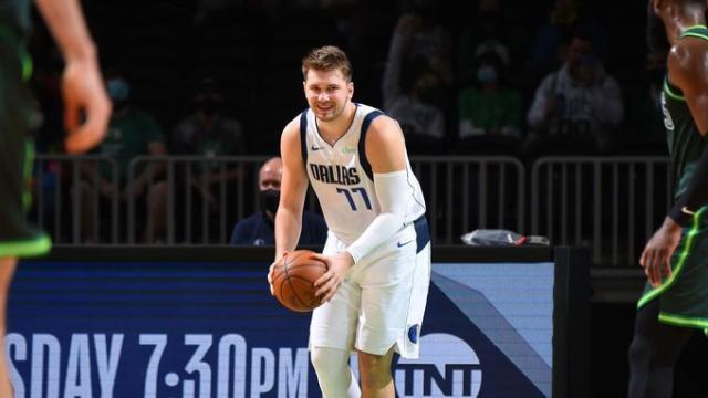 双杀湖人坐六望五 东契奇手感不佳仍能主宰比赛